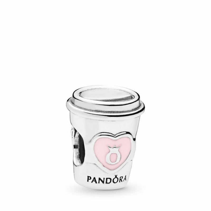 Pandora Drink To Go Charm NZ, Sterling Silver (016782-XEM)